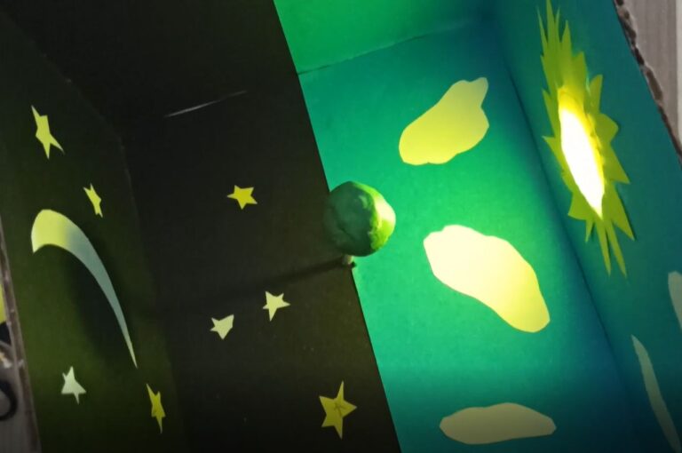 Почему происходит смена дня и ночи?